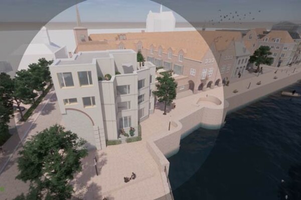 Artist impression 10, 3D gevelbeeld project Grave, Prinsenstal (Opent de afbeelding vergroot weer)