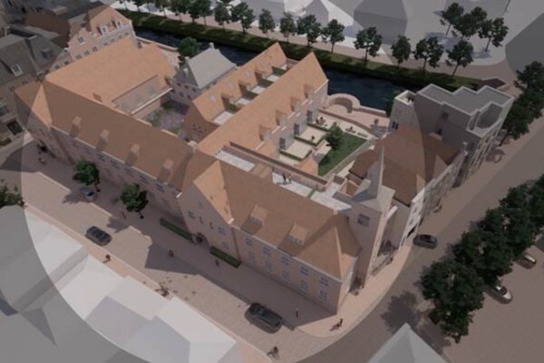Artist impression 9, 3D gevelbeeld project Grave, Prinsenstal (Opent de afbeelding vergroot weer)
