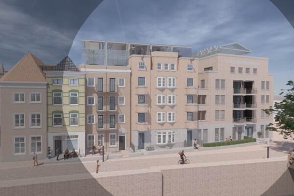 Artist impression 4, 3D gevelbeeld project Grave, Prinsenstal (Opent de afbeelding vergroot weer)