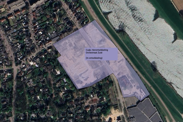 Afbeelding van kavel: Cuijk, Herontwikkeling Grotestraat Zuid